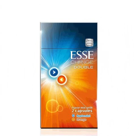 ESSE Change Double Applemint Orange – 1 Carton (10 Packs)